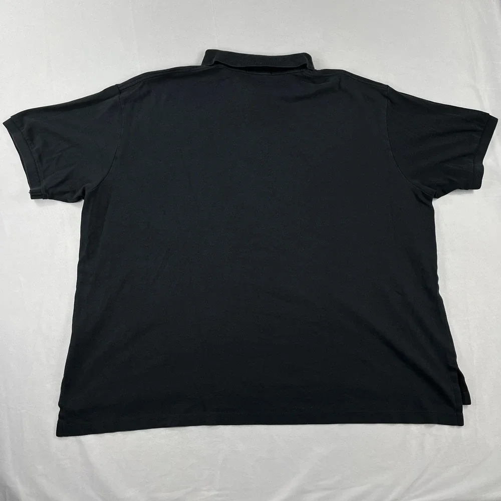 Polo by Ralph Lauren Shirt Mens Short Sleeve Big & Tall Black Polo 2XB